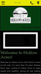 Mobile Screenshot of hollowacres.com