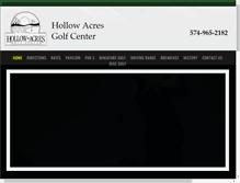 Tablet Screenshot of hollowacres.com